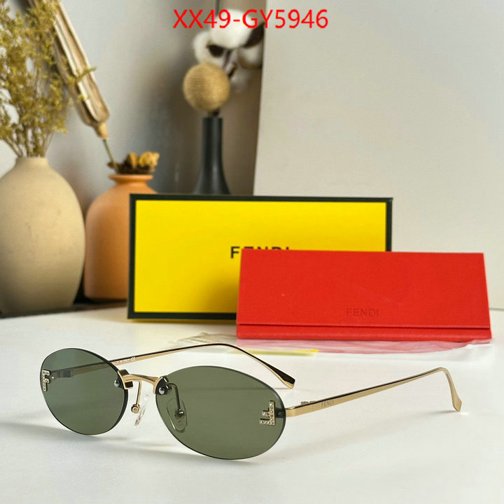 Glasses-Fendi sell high quality ID: GY5946 $: 49USD