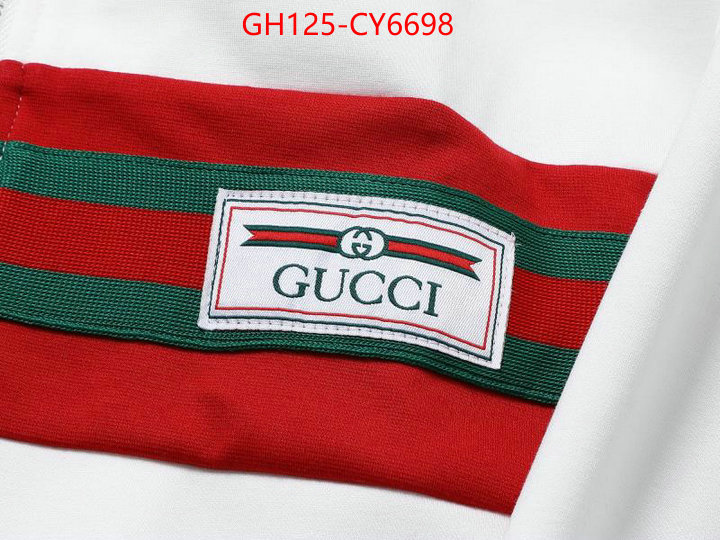 Clothing-Gucci high quality designer ID: CY6698 $: 125USD