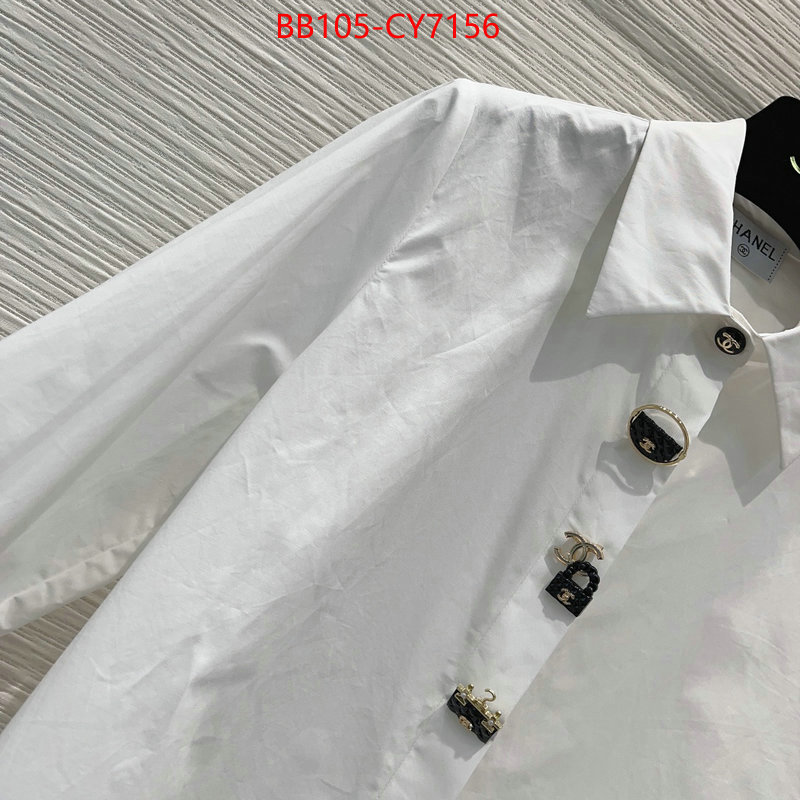 Clothing-Chanel 2023 luxury replicas ID: CY7156 $: 105USD