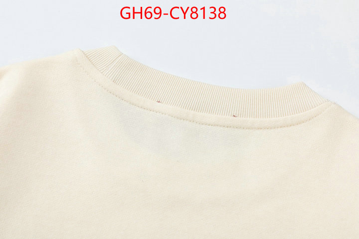 Clothing-Gucci new designer replica ID: CY8138 $: 69USD