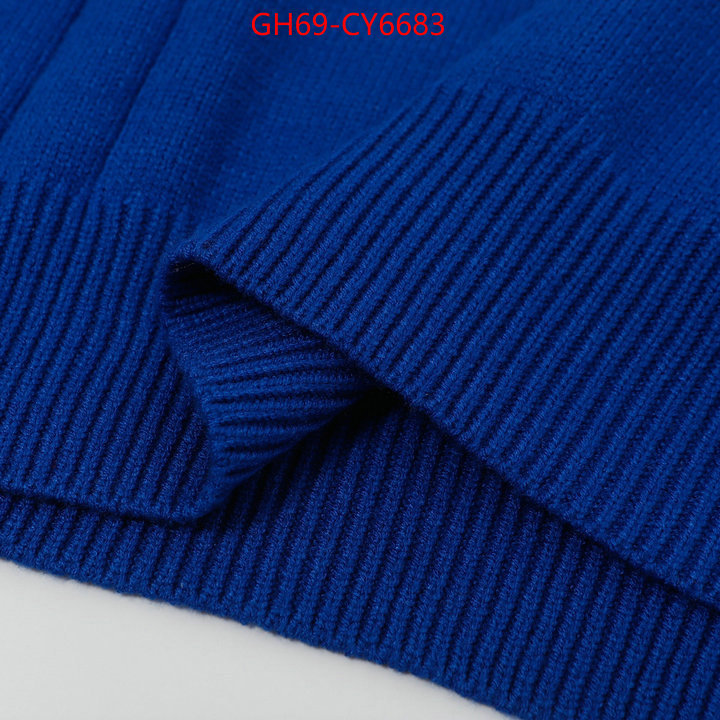 Clothing-Gucci high quality designer replica ID: CY6683 $: 69USD