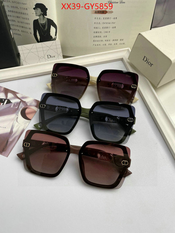 Glasses-Dior every designer ID: GY5859 $: 39USD