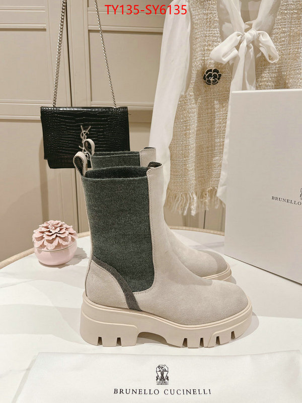 Women Shoes-Brunello cucinelli best fake ID: SY6135 $: 135USD