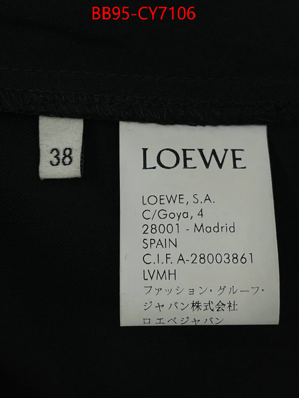 Clothing-Loewe aaaaa+ class replica ID: CY7106 $: 95USD