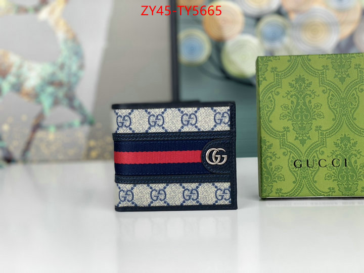 Gucci Bags(4A)-Wallet- aaaaa class replica ID: TY5665 $: 45USD