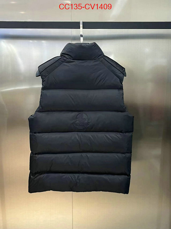Down jacket Men-Moncler 1:1 replica wholesale ID: CV1409 $: 135USD