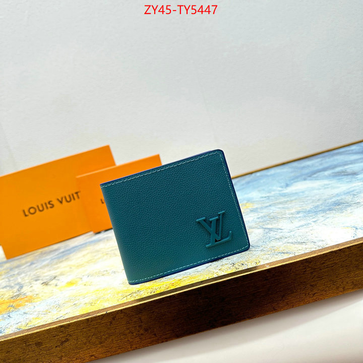 LV Bags(4A)-Wallet replica 1:1 ID: TY5447 $: 45USD