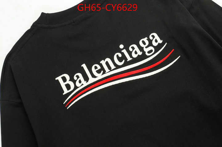 Clothing-Balenciaga luxury cheap replica ID: CY6629 $: 65USD