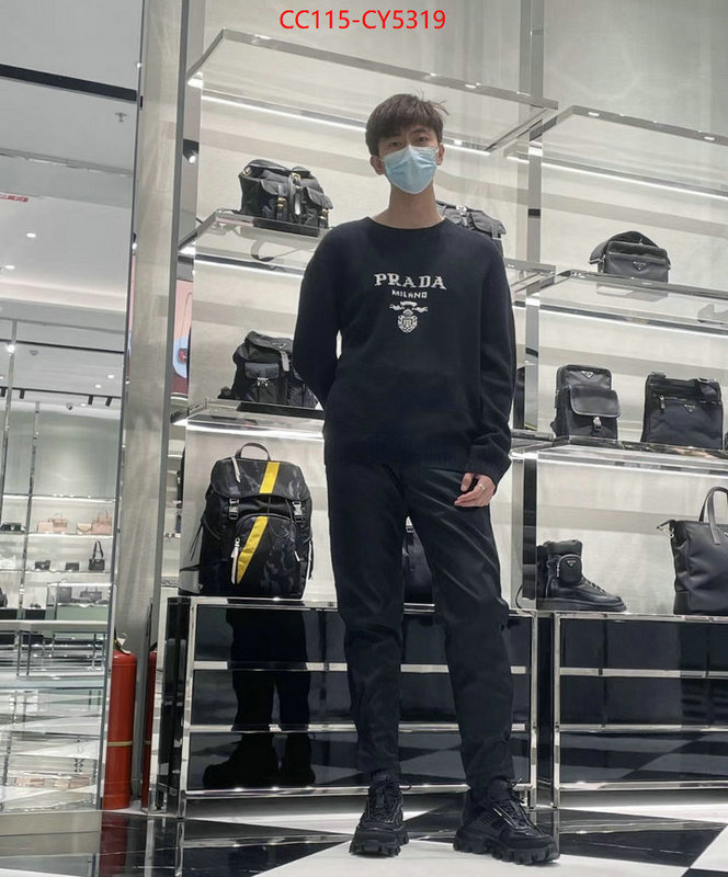 Clothing-Prada cheap ID: CY5319 $: 115USD