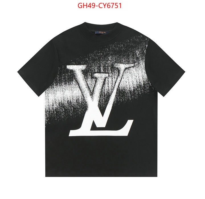 Clothing-LV designer high replica ID: CY6751 $: 49USD