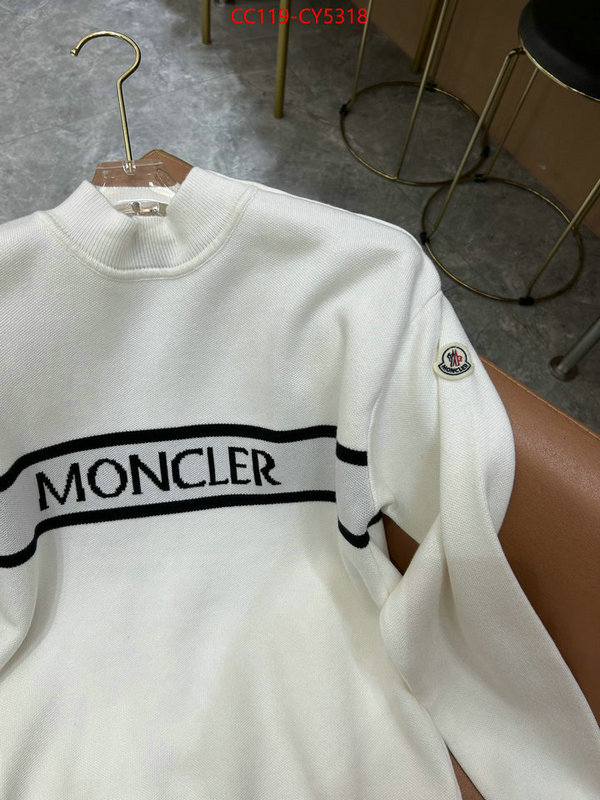 Clothing-Moncler replica shop ID: CY5318 $: 119USD