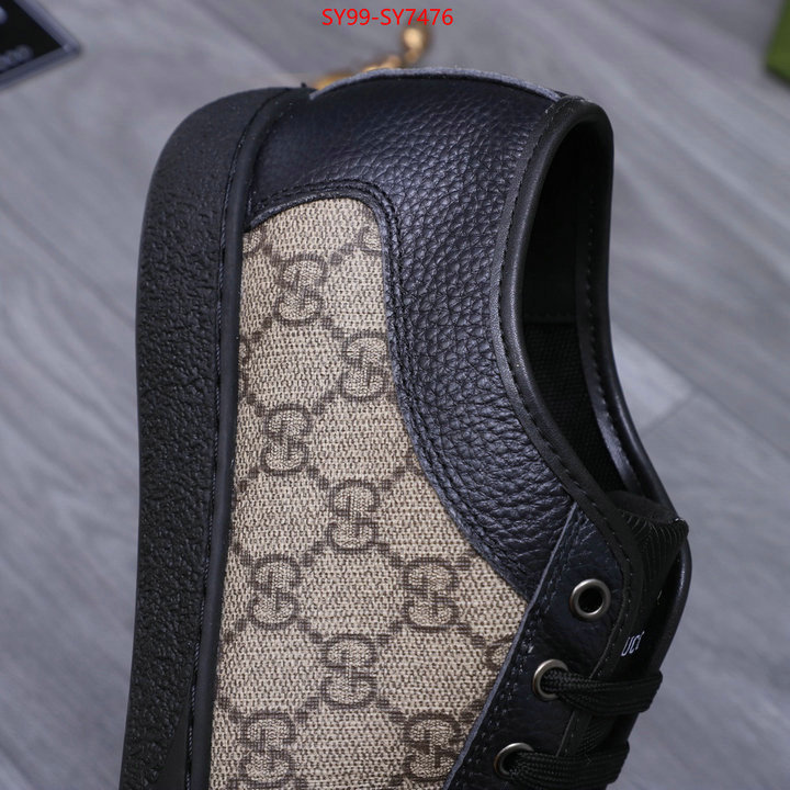 Men Shoes-Gucci mirror copy luxury ID: SY7476 $: 99USD