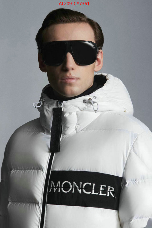 Down jacket Men-Moncler wholesale 2023 replica ID: CY7361 $: 209USD