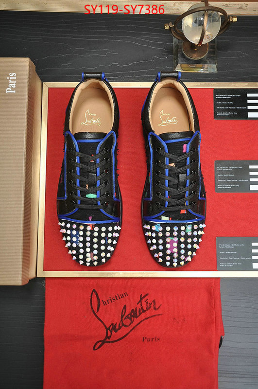 Men shoes-Christian Louboutin best capucines replica ID: SY7386 $: 119USD