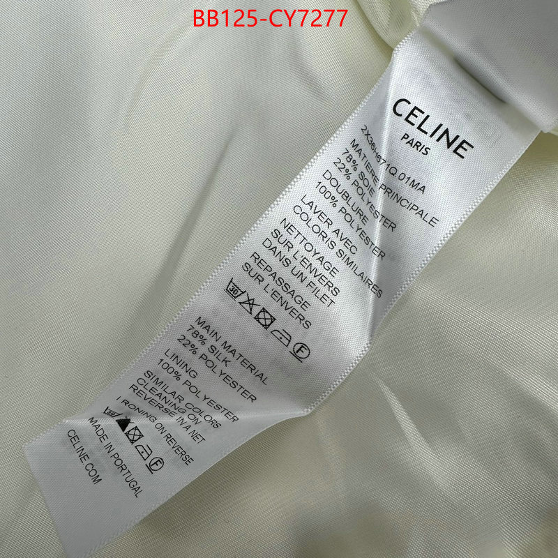 Clothing-Celine perfect quality designer replica ID: CY7277 $: 125USD