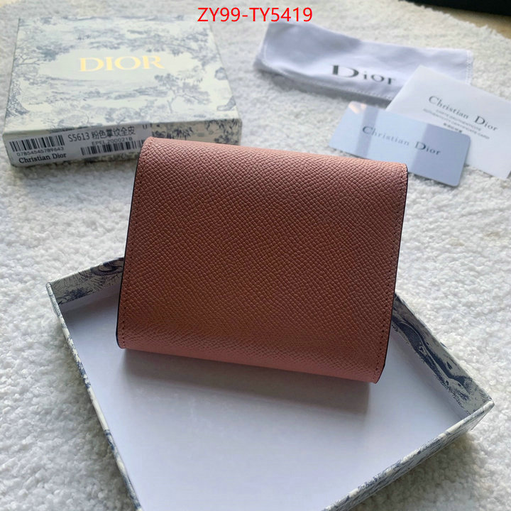 Dior Bags(4A)-Wallet- high quality online ID: TY5419 $: 99USD