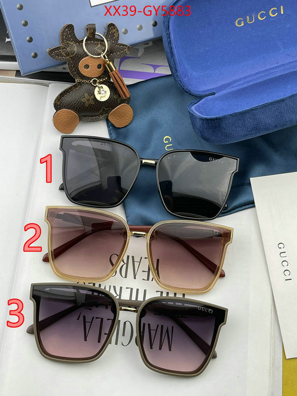 Glasses-Gucci what is a counter quality ID: GY5883 $: 39USD