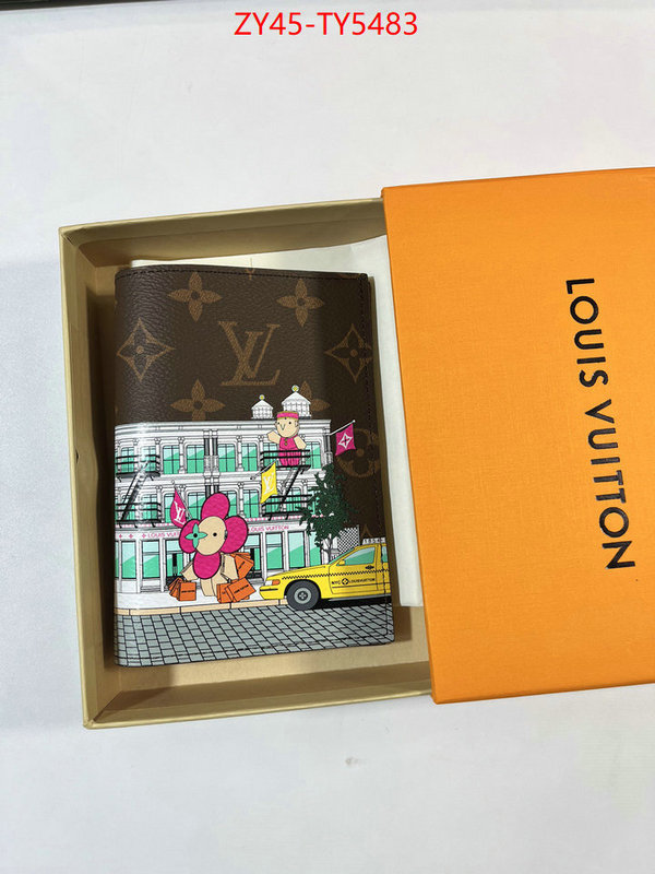LV Bags(4A)-Wallet 1:1 replica ID: TY5483 $: 45USD