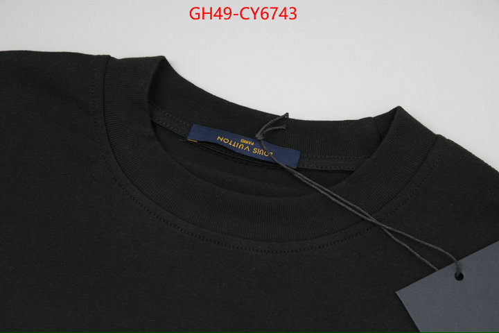 Clothing-LV buy luxury 2023 ID: CY6743 $: 49USD