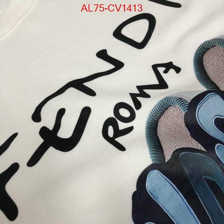 Clothing-Fendi exclusive cheap ID: CV1413 $: 75USD