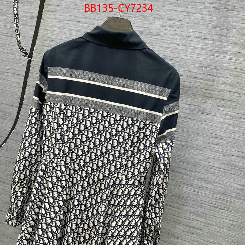 Clothing-Dior high quality online ID: CY7234 $: 135USD