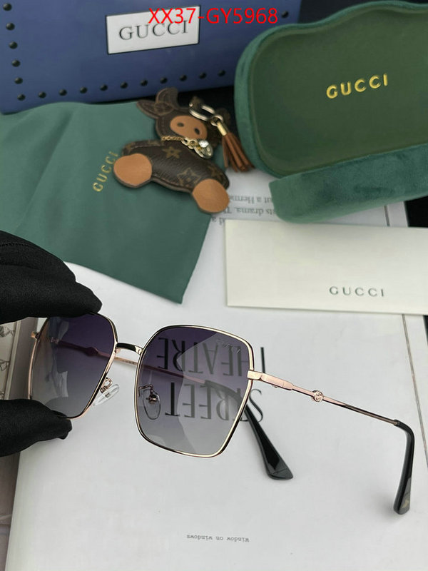 Glasses-Gucci best wholesale replica ID: GY5968 $: 37USD