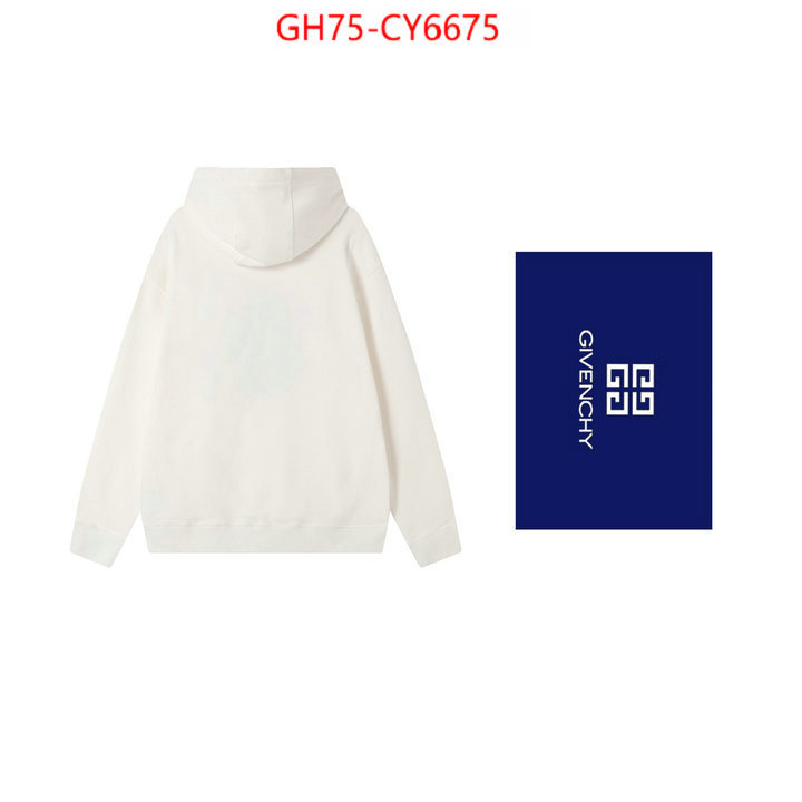 Clothing-Givenchy counter quality ID: CY6675 $: 75USD