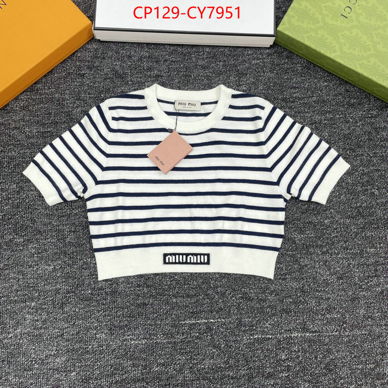 Clothing-MIU MIU top ID: CY7951