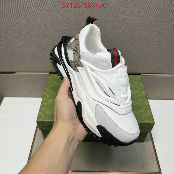 Men Shoes-Gucci best knockoff ID: SY7470 $: 125USD