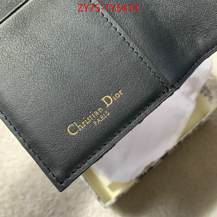 Dior Bags(TOP)-Wallet- new 2023 ID: TY5414 $: 75USD