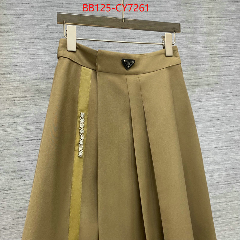 Clothing-Prada buying replica ID: CY7261 $: 125USD