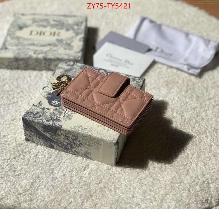 Dior Bags(4A)-Wallet- aaaaa+ replica ID: TY5421 $: 75USD