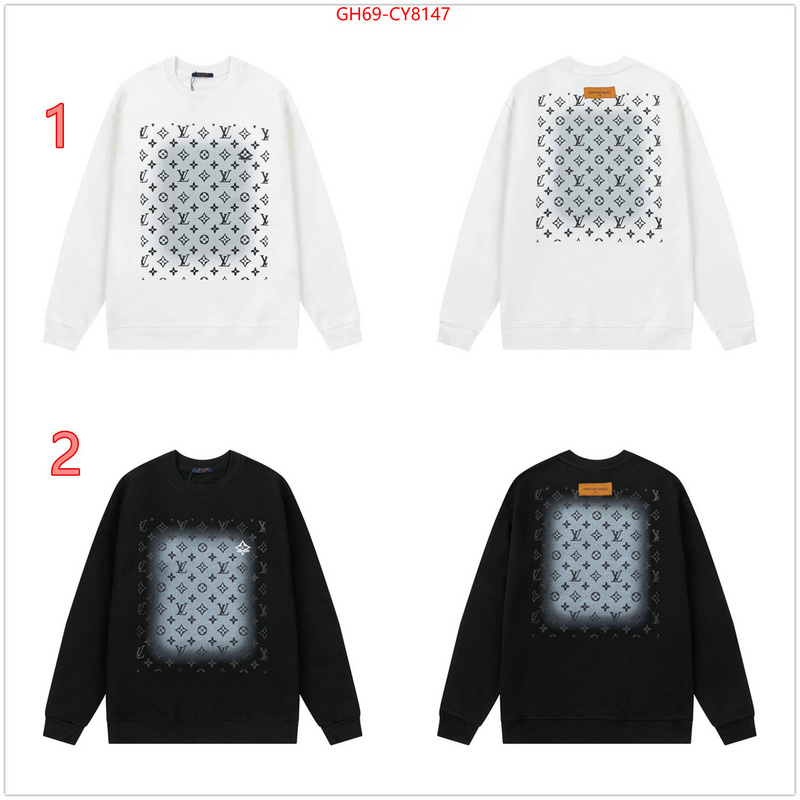 Clothing-LV top 1:1 replica ID: CY8147 $: 69USD