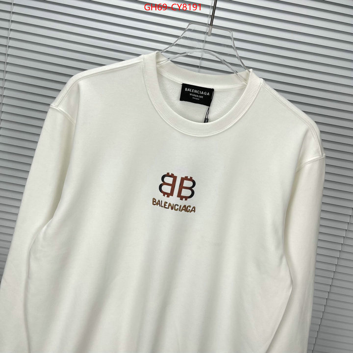 Clothing-Balenciaga what best replica sellers ID: CY8191 $: 69USD