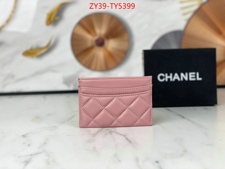 Chanel Bags(4A)-Wallet- best quality designer ID: TY5399 $: 39USD