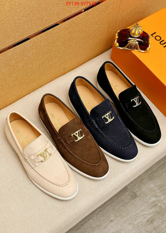 Men Shoes-LV replica for cheap ID: SY7525 $: 139USD