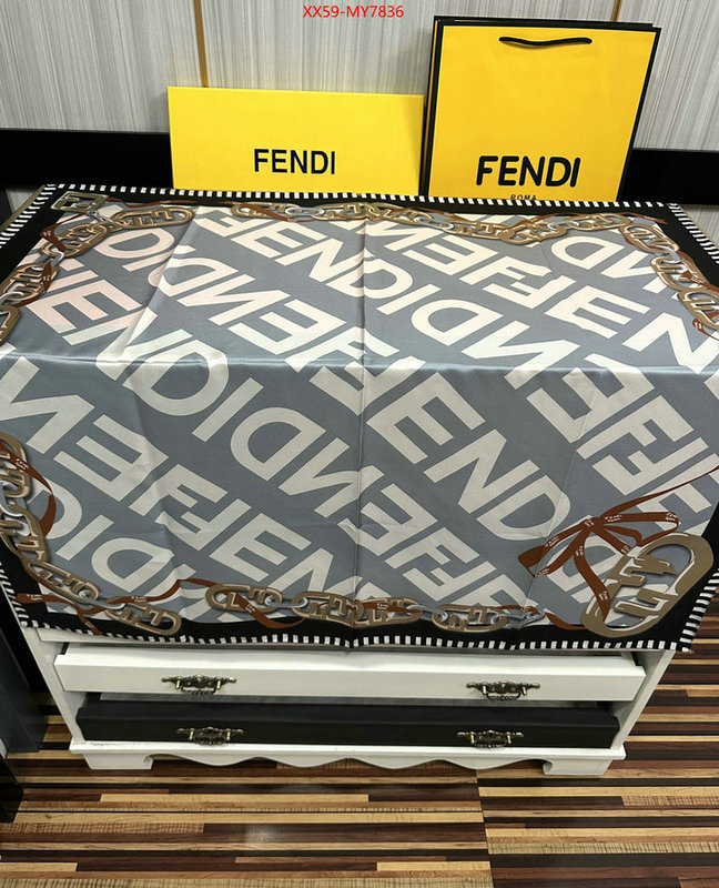 Scarf-Fendi the quality replica ID: MY7836 $: 59USD