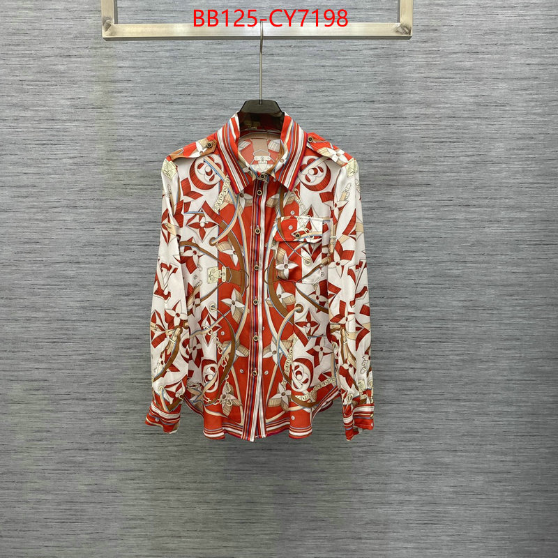 Clothing-LV luxury fashion replica designers ID: CY7198 $: 125USD