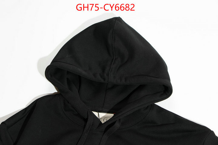 Clothing-Gucci replica 2023 perfect luxury ID: CY6682 $: 75USD