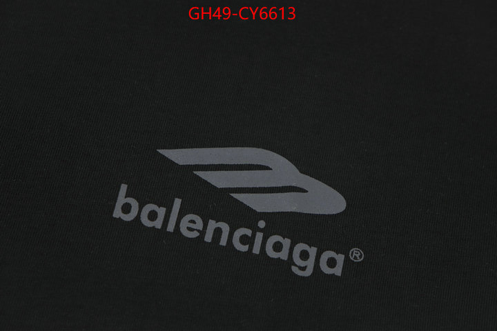 Clothing-Balenciaga high quality happy copy ID: CY6613 $: 49USD