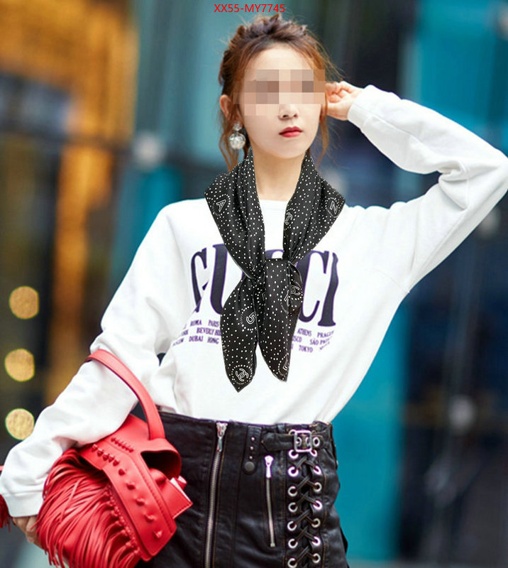 Scarf-Chanel designer wholesale replica ID: MY7745 $: 55USD