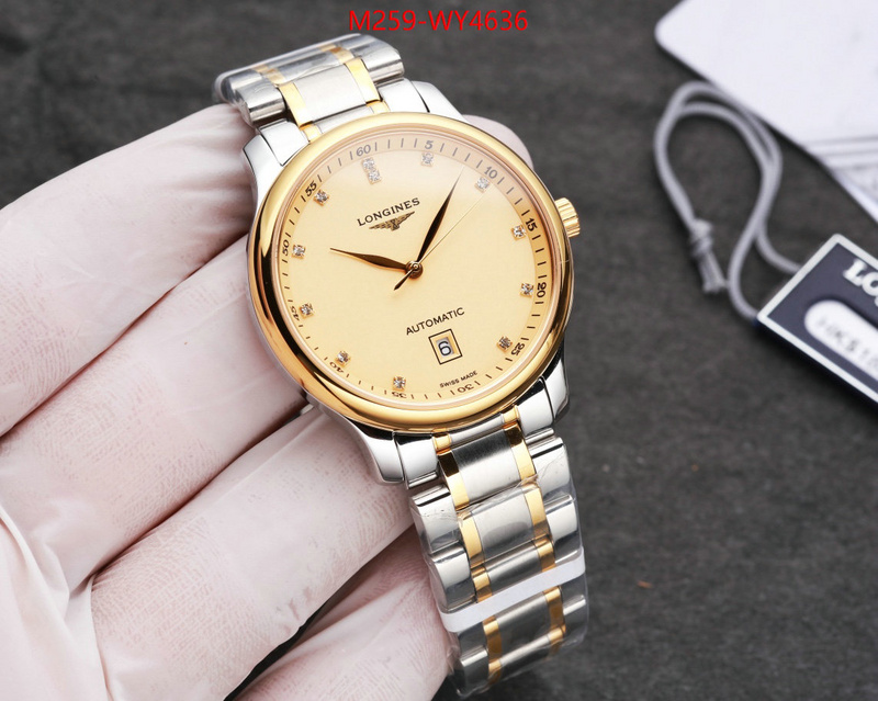 Watch(TOP)-Longines 2023 aaaaa replica 1st copy ID: WY4636 $: 259USD