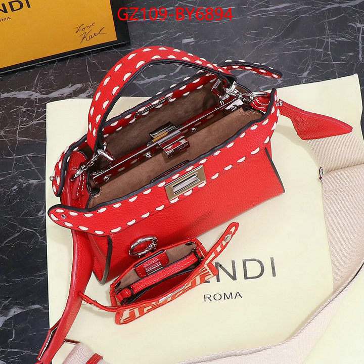 Fendi Bags(4A)-Peekaboo brand designer replica ID: BY6894 $: 109USD