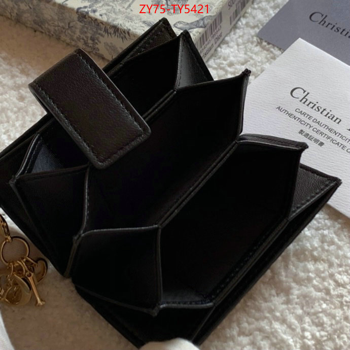 Dior Bags(4A)-Wallet- aaaaa+ replica ID: TY5421 $: 75USD