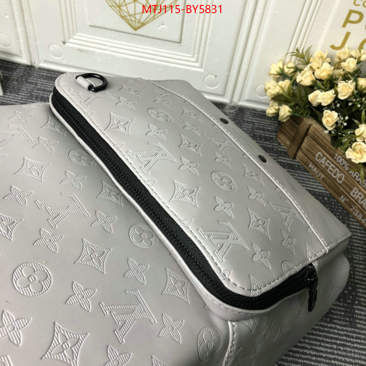 LV Bags(4A)-Backpack- 7 star replica ID: BY5831 $: 115USD