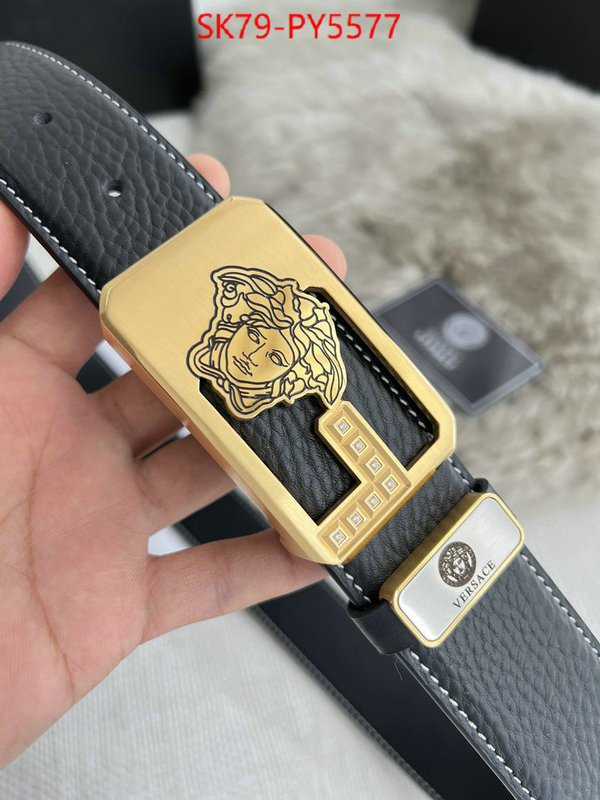 Belts-Versace cheap wholesale ID: PY5577 $: 79USD