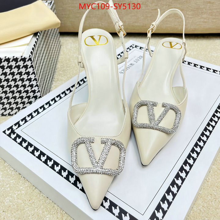 Women Shoes-Valentino aaaaa customize ID: SY5130 $: 109USD