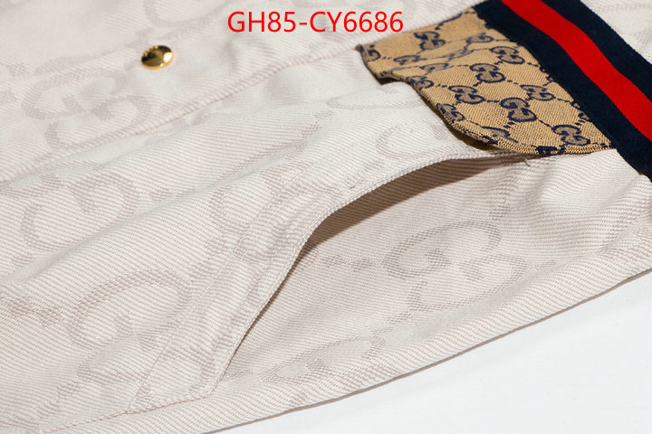 Clothing-Gucci buy the best replica ID: CY6686 $: 85USD