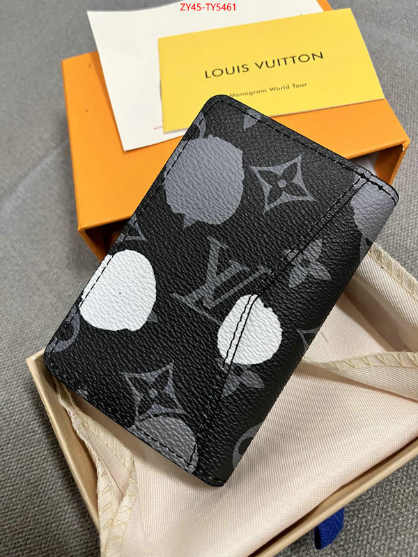 LV Bags(4A)-Wallet 1:1 replica wholesale ID: TY5461 $: 45USD