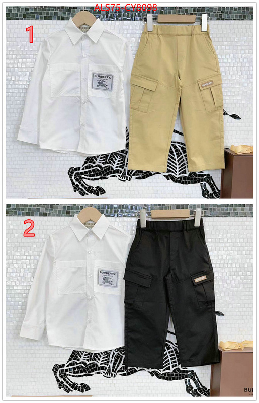 Kids clothing-Burberry shop designer replica ID: CY8098 $: 75USD